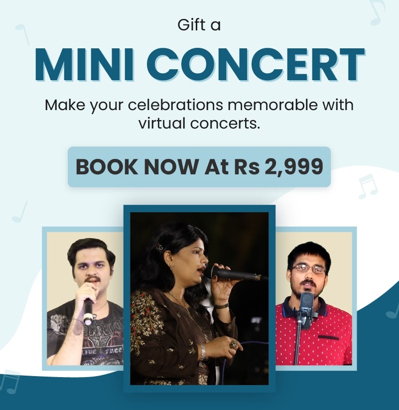Make your celebrations memorable with Virtual concerts